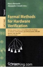 Lecture Notes in Computer Science 3965 <em>For</em>mal Methods <em>for</em> <em>Hardware</em> Verification 6th International Sc