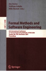 Lecture Notes in Computer Science 3308 Formal Methods and Software <em>Engineering</em> 6th International Con