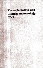 T<em>R</em>A<em>N</em>SPLA<em>N</em>TATIO<em>N</em> A<em>N</em>D CLI<em>N</em>ICAL IMMU<em>N</em>OLOGY VOLUME XVI
