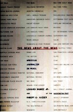 THE NEWS <em>ABOUT</em> THE NEWS AMERICAN JOURNALISM IN PERIL