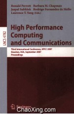 Lecture Notes in Computer Science 4782 High Performance <em>Computing</em> and Communications Third Internati
