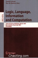 <em>Lecture</em> <em>Notes</em> <em>in</em> <em>Computer</em> <em>Science</em> 4576 Logic