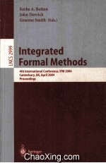 Lecture Notes in Computer <em>Science</em> 2999 Integrated Formal <em>Methods</em> 4th International Conference