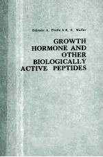 GROWTH HOE<em>M</em>ONE <e<em>m</em>>A</e<em>m</em>>ND OTHER BIOLOGIC<e<em>m</em>>A</e<em>m</em>>LLY <e<em>m</em>>A</e<em>m</em>>CTIVE PEPTIDES