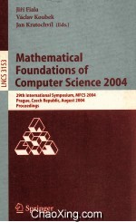 Lecture Notes in Computer Science 3153 Mathematical <em>Foundations</em> Of Computer Science 2004 29 Internat