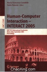 <em>Lecture</em> <em>Notes</em> <em>in</em> <em>Computer</em> <em>Science</em> 3585 Human-<em>Computer</em> <em>In</em>teraction-<em>IN</em>TERACT 2005
