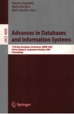Lecture Notes in Computer <em>Science</em> 4690 Advances in Databases and Information Systems 11th East Europ