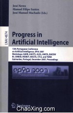 Lecture Notes in <em>Artificial</em> <em>Intelligence</em> 4874 Progress in <em>Artificial</em> <em>Intelligence</em> 13th Portuguese Co