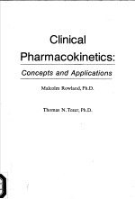 <em>CLINICAL</em> PHARMACOKINETICS:CONCEPTS AND <em>APPLICATIONS</em>
