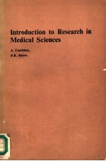 INTRODUCTION <em>TO</em> <em>RESEARCH</em> IN MEDICAL SCIENCES
