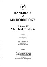 HANDBOOK <em>OF</em> MICROBIOLOGY  <em>VOLUME</em> Ⅲ MICROBIAL PRODUCTS
