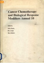 CANCER CHEMOTHERAPY AND <em>B</em>IO<em>L</em>OGICA<em>L</em> RESPONSE MODIFIERS ANNUA<em>L</em> 10