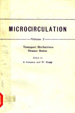 <em>MICROCIRCULATION</em>  <em>VOLUME</em> 2