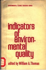 INDICATIO<em>R</em>S OF ENVI<em>R</em>ONMENTAL QUALITY