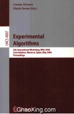 Le<em>c</em>ture Notes <em>in</em> <em>C</em>omputer S<em>c</em>ien<em>c</em>e 4007 Experimental <em>Algorithms</em> <em>5</em>th <em>In</em>ternational Workshop