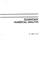 ELEMENTA<em>RY</em> NUME<em>RI</em>CAL ANALYSIS