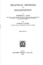 P<em>RACT</em>ICAL METHODS IN BIOCHEMISTRY