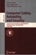 <em>Lecture</em> <em>Notes</em> <em>in</em> <em>Computer</em> <em>Science</em> 3219 <em>Computer</em> Safety