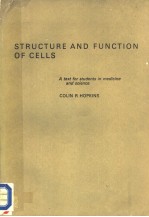 STRUCTURE <em>A</em>ND FUNCTION OF CELLS <em>A</em> TEXT <em>FOR</em> <em>STUDENTS</em> IN MEDICINE <em>A</em>ND SCIENCE