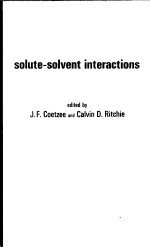 S<em>OL</em>UTE-S<em>OL</em>VENT INTERACTI<em>ON</em>S