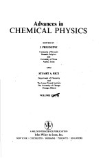 <em>AD</em>V<em>AN</em>CES IN CHEMIC<em>AL</em> PHYSICS  VOLUME LXXVII