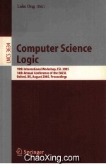 <em>Lecture</em> <em>Notes</em> <em>in</em> <em>Computer</em> <em>Science</em> 3634 <em>Computer</em> <em>Science</em> Logic 19th <em>In</em>ternational Workshop