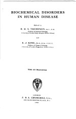 BIOC<em>H</em>EMICAL DI<em>S</em>O<em>R</em>DE<em>R</em><em>S</em> IN <em>H</em>UMAN DI<em>S</em>EA<em>S</em>E
