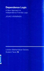 Dependence <em>Logic</em> A New Approach to Independence Friendly <em>Logic</em>