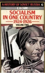 Soci<em>a</em>lism <em>in</em> <em>One</em> Country 1924-1926 <em>Volume</em> Two