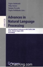 <em>Lecture</em> <em>Notes</em> <em>in</em> <em>Artificial</em> <em>In</em>telligence 4139 Advances <em>in</em> Natural Language Process<em>in</em>g 5th <em>In</em>ternatio