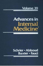 ADVANCES <em>IN</em> <em>IN</em>TERNAL MEDIC<em>IN</em>E  <em>VOLUME</em> 39