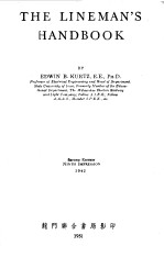 <em>THE</em> LINEMAN.<em>S</em> HANDBOOK