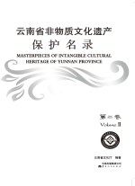 云南省非物质<em>文化</em>遗产保护名录  第2卷