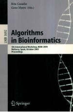 Lecture Notes <em>in</em> Bio<em>in</em>formatics 3692 Algorithms <em>in</em> Bio<em>in</em>formatics 5th <em>In</em>ternational Workshop