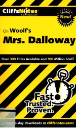 CliffsNotes <em>On</em> Woolf's Mrs.Dalloway