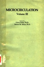 <em>MICROCIRCULATION</em>  <em>VOLUME</em> 3
