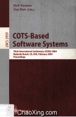 <em>Lecture</em> <em>Notes</em> <em>in</em> <em>Computer</em> <em>Science</em> 2959 COTS-Based S<em>of</em>tware Systems Third <em>In</em>ternational Conference