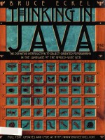 THINKING IN JAVA <em>2ND</em> <em>EDITION</em>