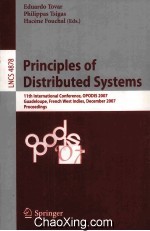 Lecture Notes in Computer Science 4878 <em>Principles</em> of Distributed Systems 11th International Conferen