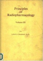 <em>PRINCIPLES</em> OF RADIOPHARMACOLOGY VOLUME Ⅲ