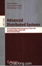 Lecture Notes in Computer <em>Science</em> 3563 Advanced Distributed Ststems 5th International School and Sym
