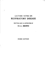 LECTURE NOTES ON RESPIR<e<em>m</em>>A</e<em>m</em>>TORY DISE<e<em>m</em>>A</e<em>m</em>>SE  THIRD EDITION