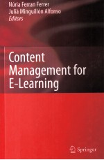 Content Management for E-<em>Learning</em>
