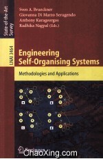 Lecture Notes in Artificial Intelligence 3464 <em>Engineering</em> Self-Organising Systems Methodologies and 