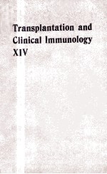 TRANSPLANTATION <em>AND</em> CLINICAL IMMUNOLOGY <em>VOLUME</em> XIV
