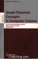 <em>Lecture</em> <em>Notes</em> <em>in</em> <em>Computer</em> <em>Science</em> 4271 Graph-Theoretic Concepts <em>in</em> <em>Computer</em> <em>Science</em> 32nd <em>In</em>ternation