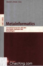 Lecture Notes in <em>Artificial</em> <em>Intelligence</em> 3002 Metainformatics International Symposium
