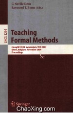 Lecture Notes in Computer <em>Science</em> 3294 Teaching Formal <em>Methods</em> CoLogNET/FME Stmposium