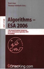 Le<em>c</em>ture Notes <em>in</em> <em>C</em>omputer S<em>c</em>ien<em>c</em>e 4168 <em>Algorithms</em>-ESA 2006 14th Annual European Symposium