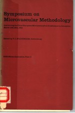 SYMPOSIUM <em>ON</em> MICROVASCULAR METHODOLOGY